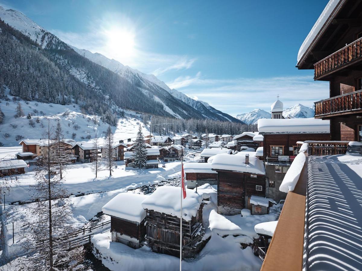 Hotel Breithorn Blatten  Exteriér fotografie