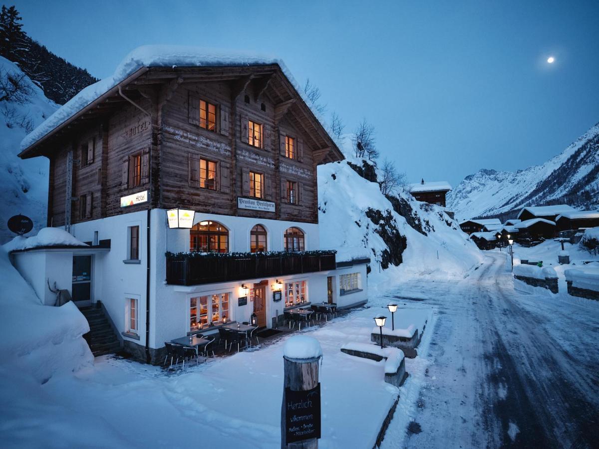 Hotel Breithorn Blatten  Exteriér fotografie