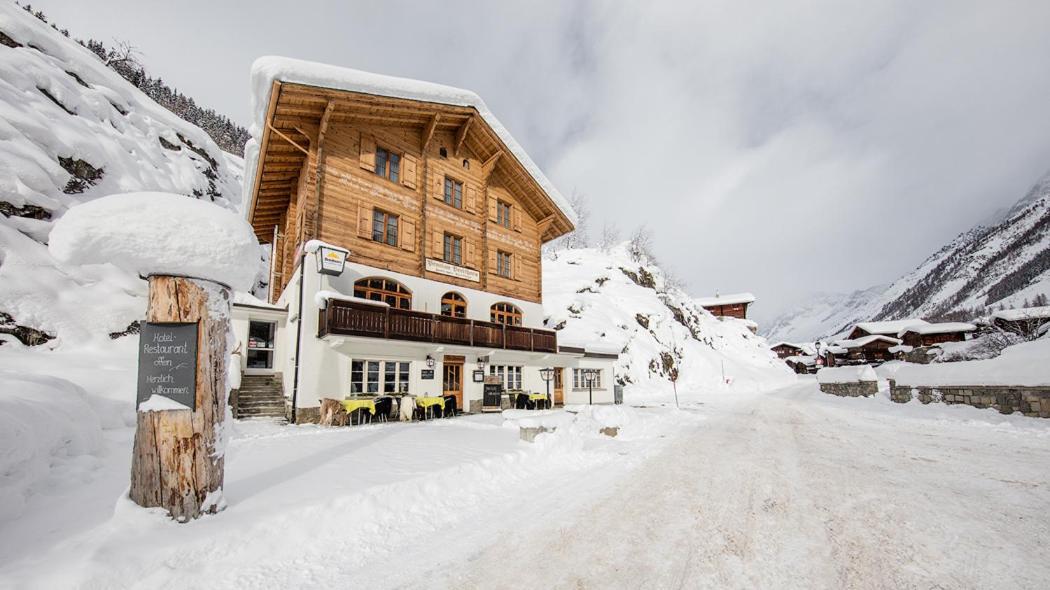 Hotel Breithorn Blatten  Exteriér fotografie